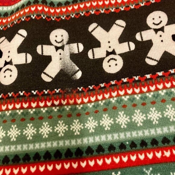 𝅺NWT Plus Size SO 1X Hatchi Holiday Leggings Gingerbread - Picture 8 of 8